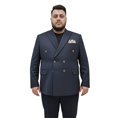 کت و شلوار سایز بزرگ مردانه کد محصولsute5050