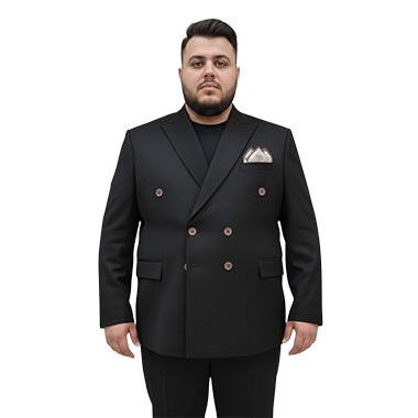 کت و شلوار سایز بزرگ مردانه کد محصولsute5051