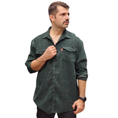 پیراهن کبریتی سایز بزرگ مردانه کد محصولMKM8740