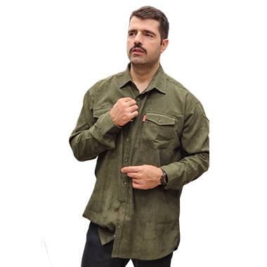 پیراهن کبریتی سایز بزرگ مردانه کد محصولMKM8741