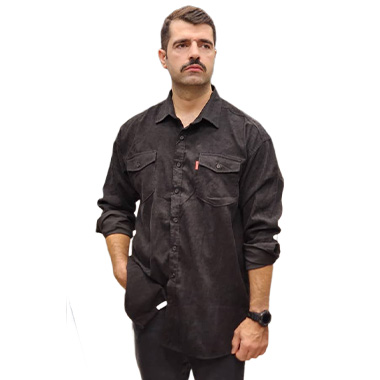 پیراهن کبریتی سایز بزرگ مردانه کد محصولMKM8743