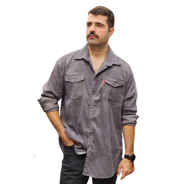 پیراهن کبریتی سایز بزرگ مردانه کد محصولMKM8742