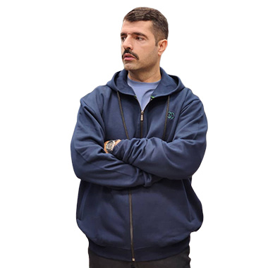 سویشرت سایز بزرگ مردانه کد محصولMNS7691