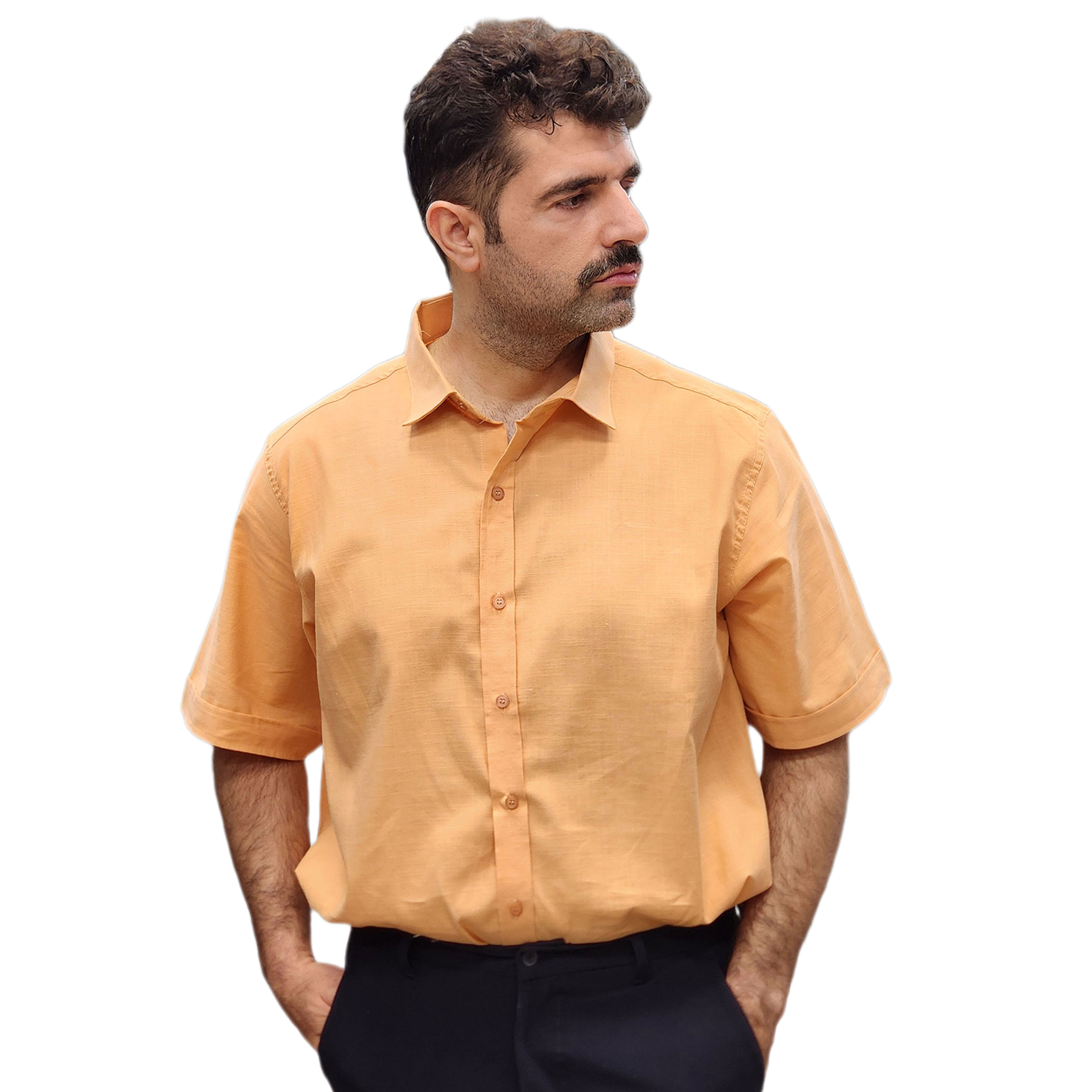 پیراهن سایز بزرگ مردانه کد محصول DVN3051