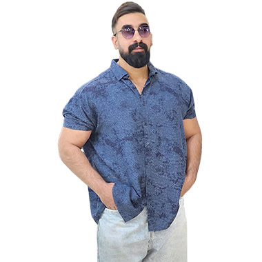 پیراهن سایز بزرگ مردانه کد محصول paw5983