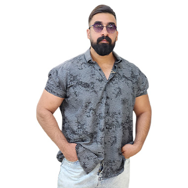 پیراهن سایز بزرگ مردانه کد محصول paw5981