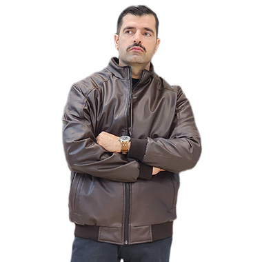 کاپشن چرم سایز بزرگ کد محصول char2030