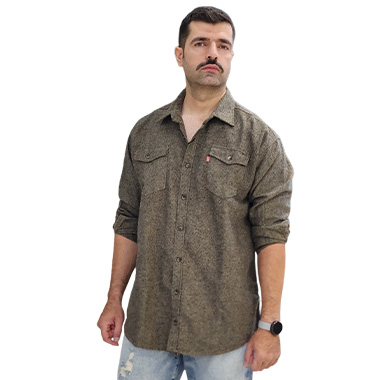 پیراهن سایز بزرگ مردانه کد محصولpas6100