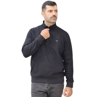 پلیور نیم زیپ مردانه کد محصول vjon1602