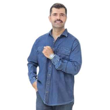 پیراهن جین سایز بزرگ مردانه کد محصولSDW8793