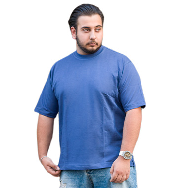 تیشرت سایز بزرگ ساده کد محصولGFT6525