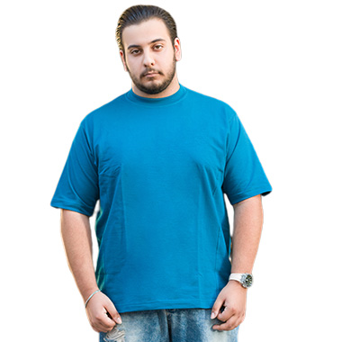 تیشرت سایز بزرگ ساده کد محصولGFT6523