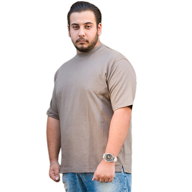 تیشرت سایز بزرگ ساده کد محصولGFT6524