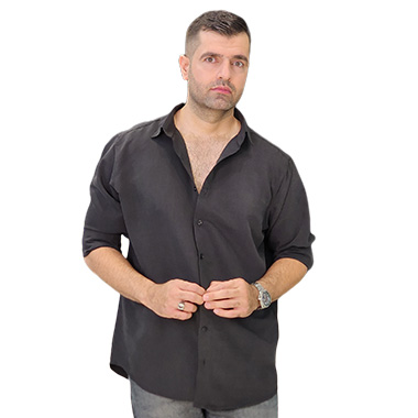 پیراهن سایز بزرگ مردانه کد محصول MVN4056